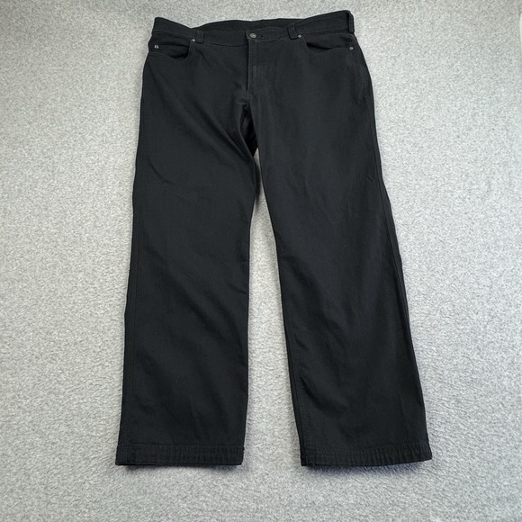 Duluth Trading Company Duluth Flex Fire Hose Relaxed Fit Canvas Pants Mens 40x30 - Picture 1 of 9
